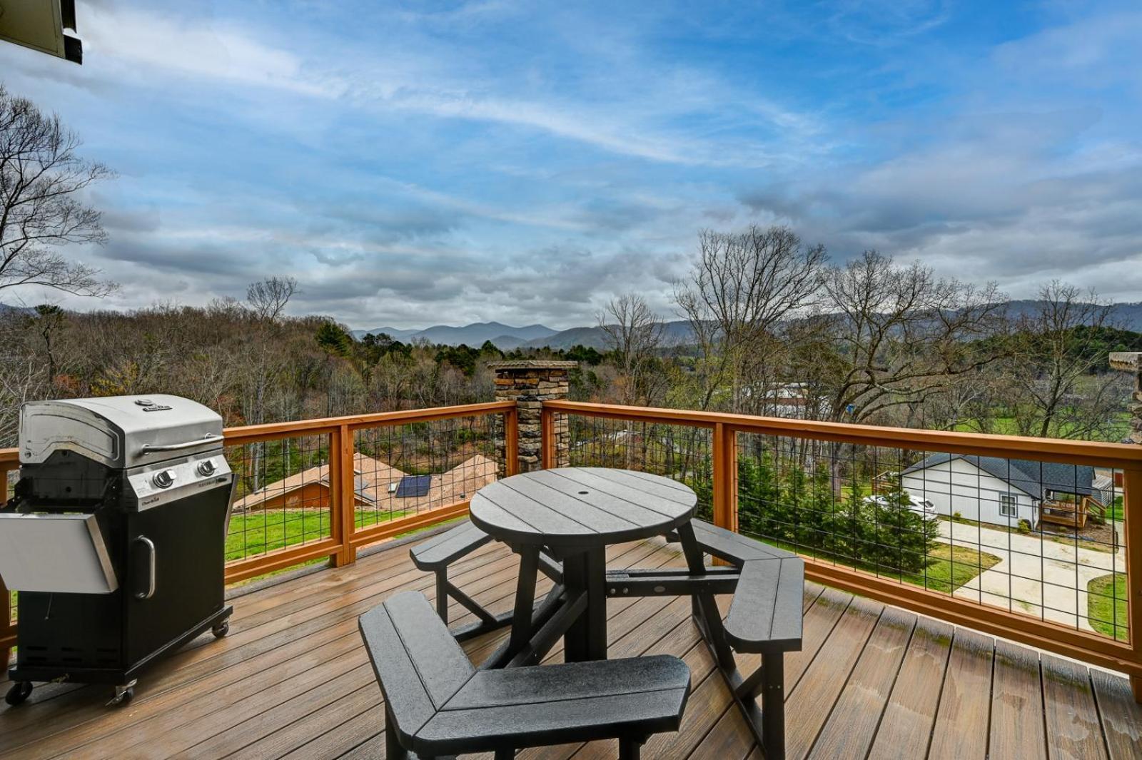 WeavervilleMon Tresor, Modern Mountain Views With Deck别墅 外观 照片
