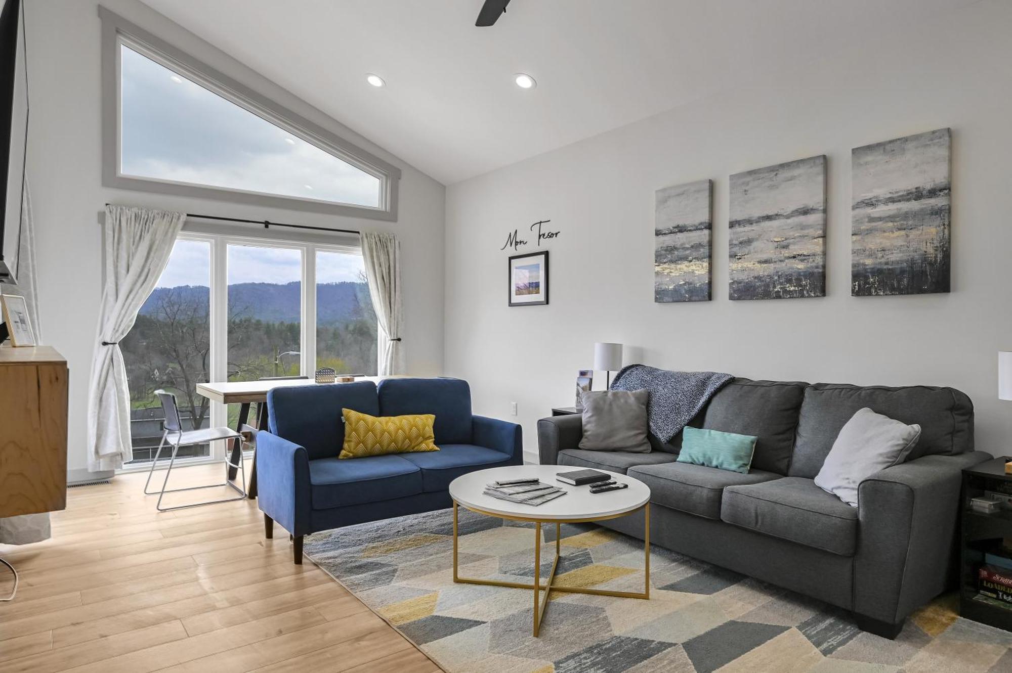 WeavervilleMon Tresor, Modern Mountain Views With Deck别墅 外观 照片