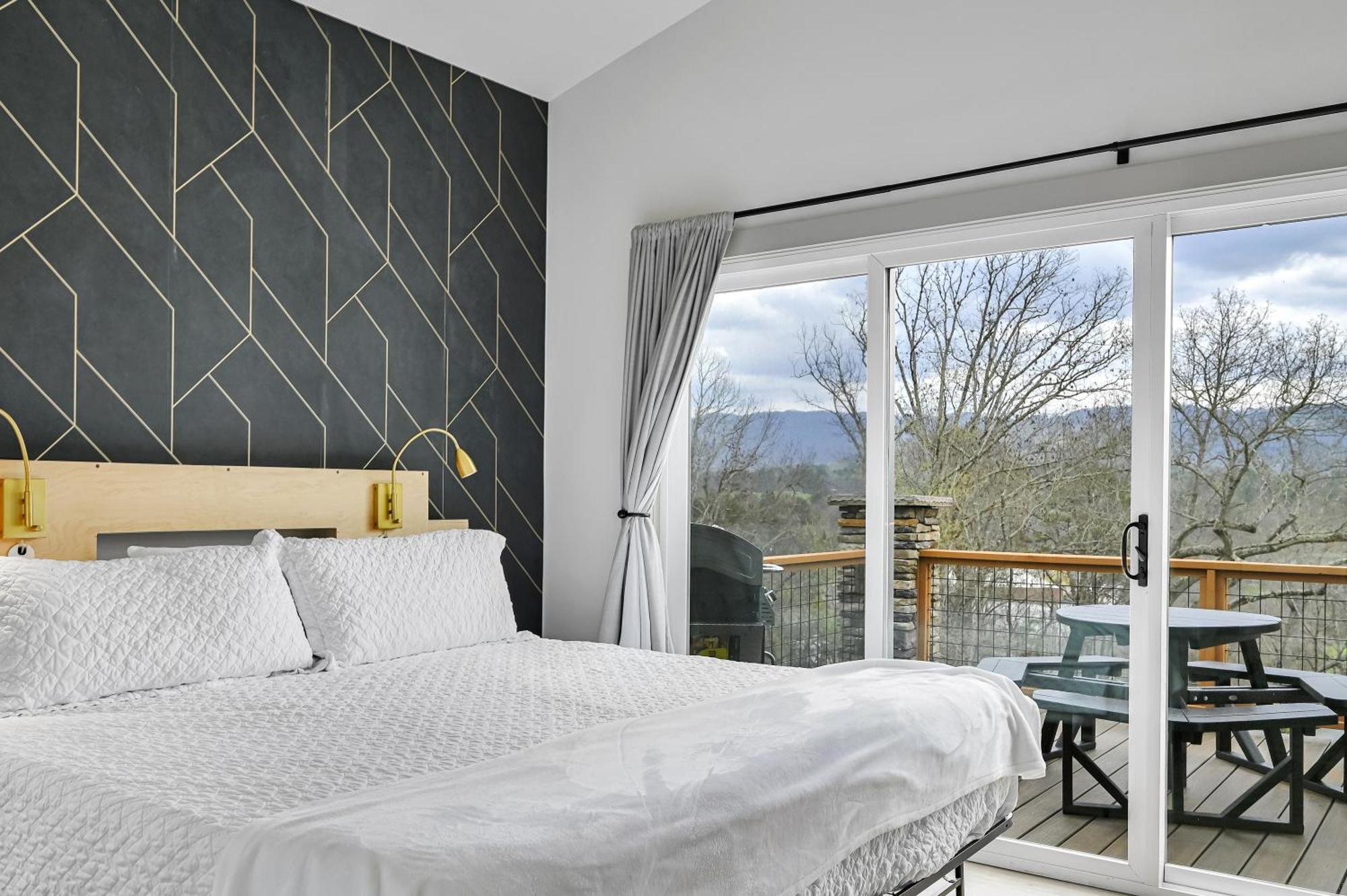 WeavervilleMon Tresor, Modern Mountain Views With Deck别墅 外观 照片